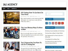 Tablet Screenshot of 1and1agency.com